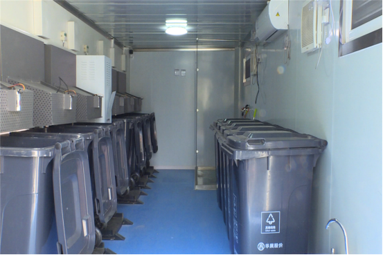 華展貓先生，智能垃圾分類房，垃圾分類收集點(diǎn)，垃圾房內(nèi)部