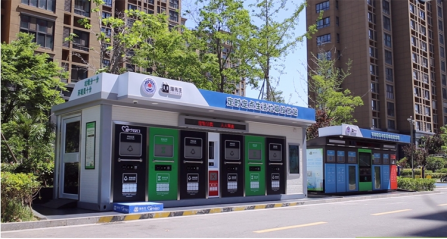 貓先生智能垃圾房、垃圾分類收集點(diǎn)、社區(qū)垃圾分類站生產(chǎn)廠家