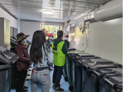 貓先生智能垃圾分類房，社區(qū)垃圾分類收集點(diǎn)，生活垃圾投放房生產(chǎn)廠家