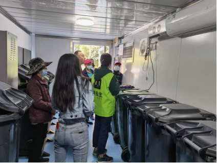 智能分類(lèi)垃圾房，清潔小屋，垃圾分類(lèi)收集站生產(chǎn)廠家