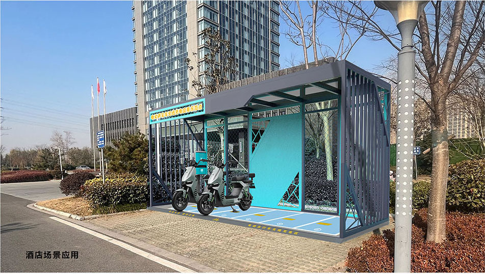 電動車無線充電樁，兩輪車無線充電，一拖六充電樁